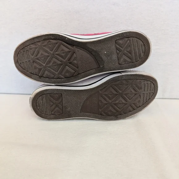 Converse Women 6 Pink High Top Shoes Sneakers Streetwear Classic Coquette Casual - Picture 8 of 8